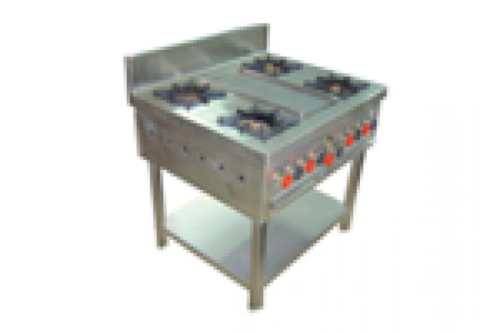 Four Burner Indian Range