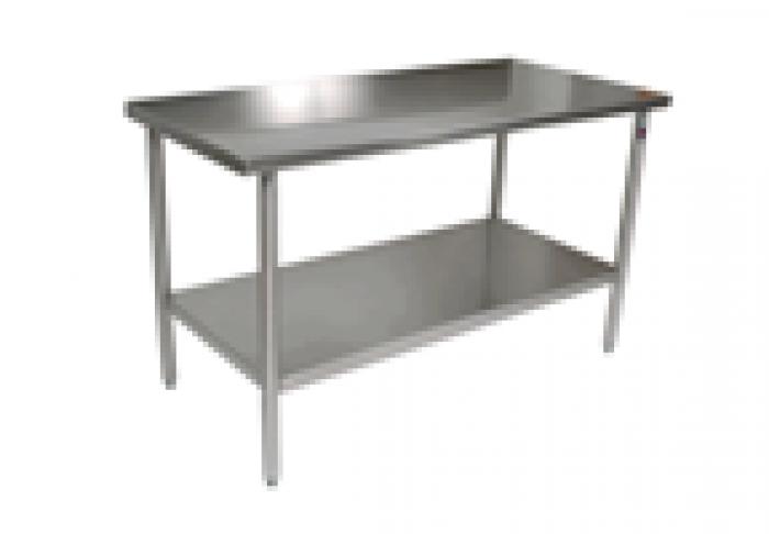 SS Table with 1 bottom shelf