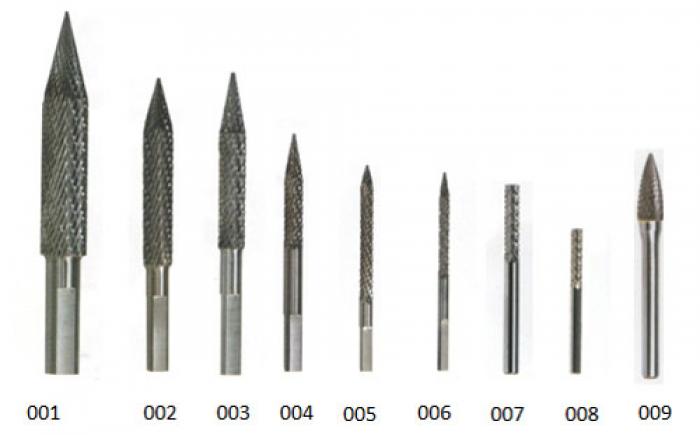 DIAMOND CUT CARBIDE BURRS