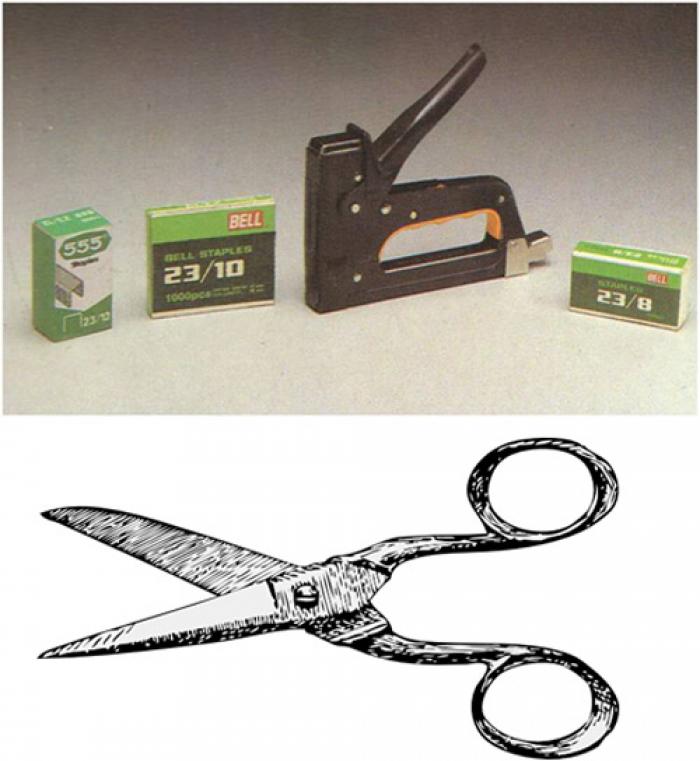 GUN TACKER / STOPPER PIN 23 / 12 / SCISSORS 